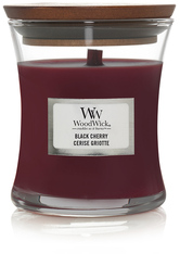 WoodWick Black Cherry Hourglass Duftkerze 85 g