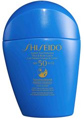 Shiseido Global Sun Care Expert Sun Protector Face & Body SPF 50 Sonnenlotion  50 ml