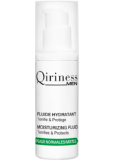 QIRINESS MEN Fluide Hydratant Moisturizing Fluid Gesichtsemulsion  50 ml