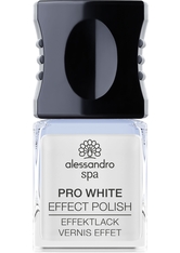 Alessandro Nagellack Spa Pro White Nail Effect Polish Coconut Oil Enriched 10 ml