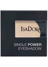 Isadora Single Power Eyeshadow 01 Bare Beige 2,2 g Lidschatten