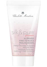 Charlotte Meentzen Silk & Pure Klärende Pink-To-Black Peelingmaske Reinigungsmaske 50.0 ml