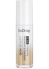 Isadora Skin Beauty Perfecting & Protecting Foundation SPF 35 05 Light Honey 30 ml Flüssige Foundation
