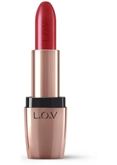 L.O.V Make-up Lippen Lipaffair Color & Care Lipstick Metallic Nr. 607 Cashmere Mocha 3,70 g