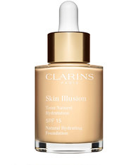 Clarins Skin Illusion Teint Naturel Hydratation SPF 15 30 ml Honey 110 Flüssige Foundation