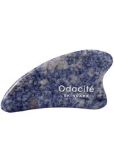 Odacite Crystal Contour Gua Sha Blue Sodalite Beauty Tool