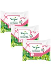 Simple Kind to Skin Cleansing Wipes For Sensitive Skin 3 x 20 wipes