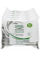 Simple Regeneration Age Resisting Cleansing Wipes 6 x 25 wipes