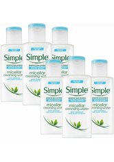 Simple Water Boost Cleansing Micellar Water 6 x 200ml