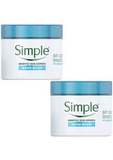 Simple Water Boost Skin Quench Night Cream for Dehyrdated Skin 2 x 50ml