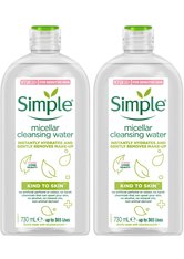 Simple Kind to Skin Micellar Cleansing Water 2 x 730ml
