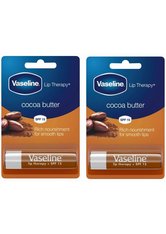 Vaseline Cocoa Butter Lip Therapy Balm Sticks 2 x 4g