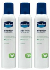 Vaseline Aloe Fresh ProDerma Anti Perspirant Deodorant 3 x 250ml