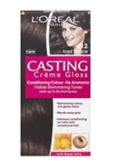L'Oréal Paris Casting Crème Gloss Semi-Permanent Hair Dye (Various Shades) - 412 Iced Cocoa Brown
