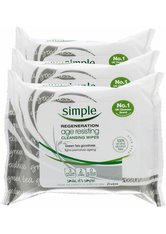 Simple Regeneration Age Resisting Cleansing Wipes 3 x 25 wipes