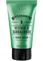 Scottish Fine Soaps Produkte Vetiver & Sandalwood Shave Cream Rasiercreme 150.0 ml