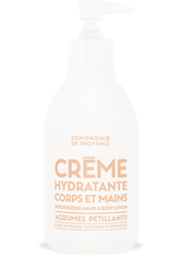 La Compagnie de Provence Crème Hydratante Corps et Mains Agrumes Pétillants Bodylotion 300 ml