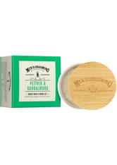 Scottish Fine Soaps Vetiver & Sandalwood Shave Soap & Bowl Set Gesichtspflegeset 100.0 g