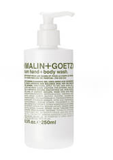 Malin + Goetz - Rum Hand + Body Wash - Duschgel & Seife
