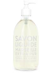La Compagnie de Provence Savon Liquide Marseille Extra Pur Fleur de Coton Flüssigseife 495 ml