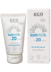 Eco Cosmetics ECO COSMETICS SONNENMILCH sensitiv LSF 20 Sonnencreme 75.0 ml