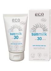Eco Cosmetics ECO COSMETICS SONNENMILCH sensitiv LSF 30 Sonnencreme 75.0 ml