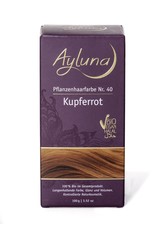 Ayluna Naturkosmetik Haarfarbe - Nr.40 Kupferrot Pflanzenhaarfarbe 100.0 g