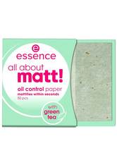 essence all about matt! oil control paper Blotting Paper 50 Stk No_Color