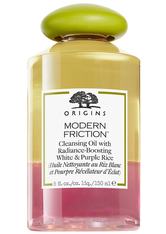Origins Modern Friction Cleansing Oil with Radiance-Boosting White & Purple Rice 150 ml Reinigungsöl