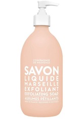 La Compagnie de Provence Savon Liquide Marseille Exfoliant Agrumes Pétillants Flüssigseife 495 ml