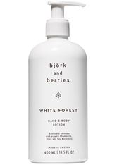 Björk & Berries White Forest Hand & Body Lotion Bodylotion 400.0 ml