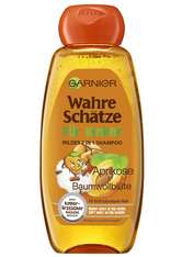 Garnier Wahre Schätze Mildes Shampoo für Kinder 2-in-1 Aprikose und Baumwollblüte Haarshampoo 300.0 ml