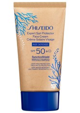 Aktion - Shiseido Suncare Expert Sun Protector Face Cream Paper Tube 50 ml Sonnencreme