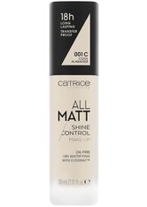 Catrice All Matt Shine Control Flüssige Foundation 30 ml Nr. 001 - Cool Alabaster