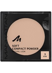 Manhattan Soft Compact Powder 3-Beige 9 g Kompaktpuder
