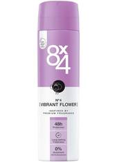 8X4 Spray No.4 Vibrant Flower Deodorant 150.0 ml