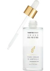 Thank you Farmer Rice Pure Cream In Ampoule Ampulle 50.0 ml