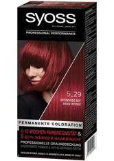 Syoss Permanente Coloration Professionelle Grauabdeckung Intensives Rot Haarfarbe 115 ml