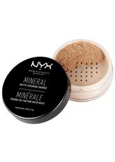 NYX Professional Makeup Mineral Set It & Don't Fret It Loser Puder 8 g Nr. 02 - Medium/Dark