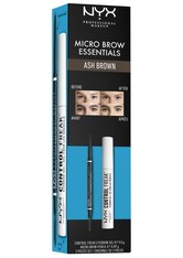 NYX Professional Makeup Micro Brow Pencil Augen Make-up Set 1 Stk Ash Brown
