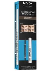 NYX Professional Makeup Micro Brow Pencil Augen Make-up Set 1 Stk Brunette