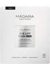 MÁDARA Organic Skincare TIME MIRACLE Eye Lift Mask 15min 3 gab Augenmaske