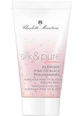 Charlotte Meentzen Silk & Pure Klärende Pink-to-Black Peelingmaske 50 ml Gesichtsmaske
