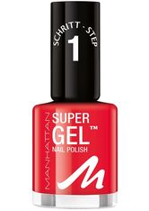 Manhattan Make-up Nägel Super Gel Nail Polish Nr. 625 Devious Red 12 ml