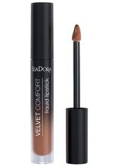 Isadora Velvet Comfort Liquid Lipstick 68 Cool Brown 4 ml Flüssiger Lippenstift