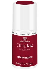 Alessandro Striplac Peel or Soak - Vegan Nagellack 8 ml Nr. 142 - Red Illusion