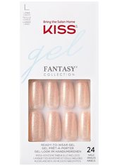 KISS Gel-Fantasy-Nägel (verschiedene Farbtöne) - Farbton: #fdccbe||Kandiszucker