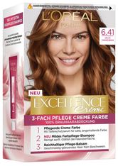 L'Oréal Paris Excellence Crème 6.41 Helles Caramelbraun Coloration 1 Stk. Haarfarbe
