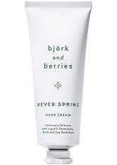 Björk & Berries Never Spring Never Spring Hand Cream Creme 50.0 ml