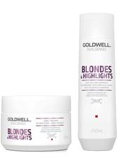 Goldwell Dualsenses Blondes & Highlights Set 2, Sh.250 ml & Maske 200 ml Haarpflege 450.0 ml